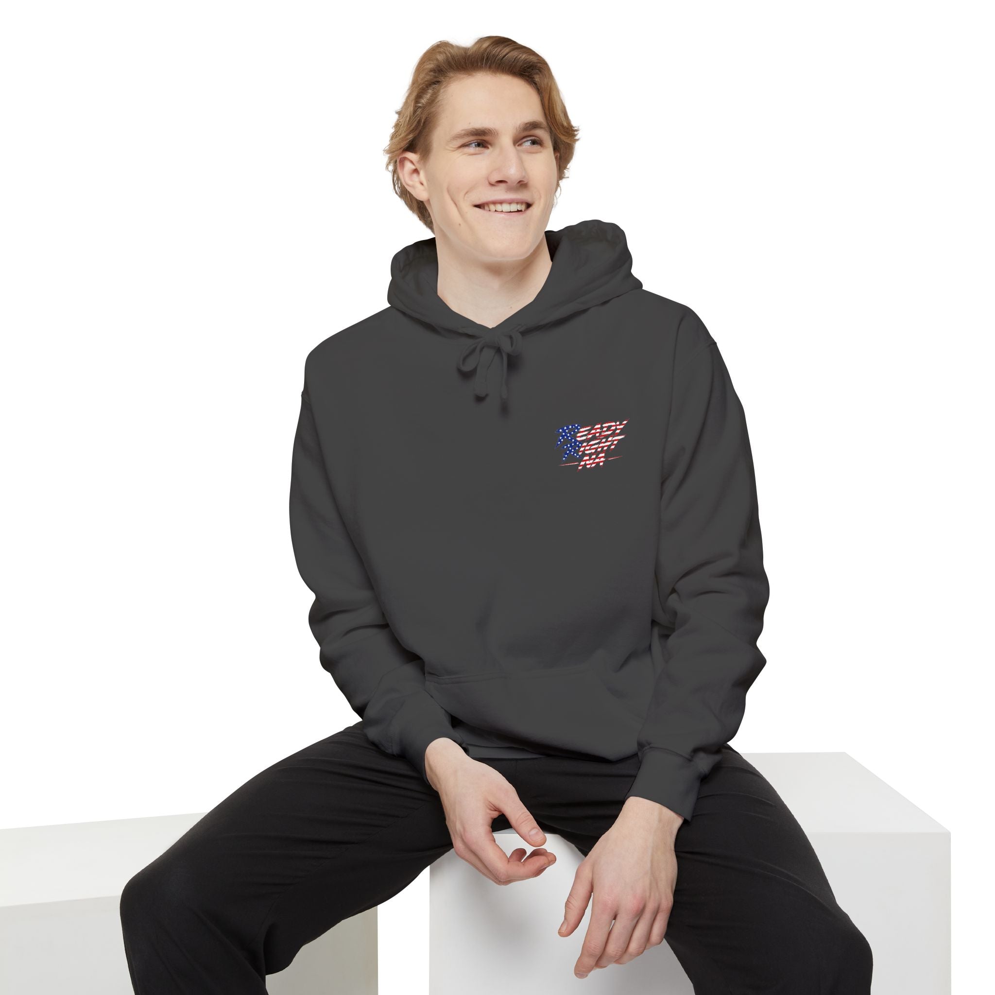 Ready Right Na American Flag Hoodie